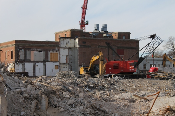 Children's Memorial Hospital demolitions